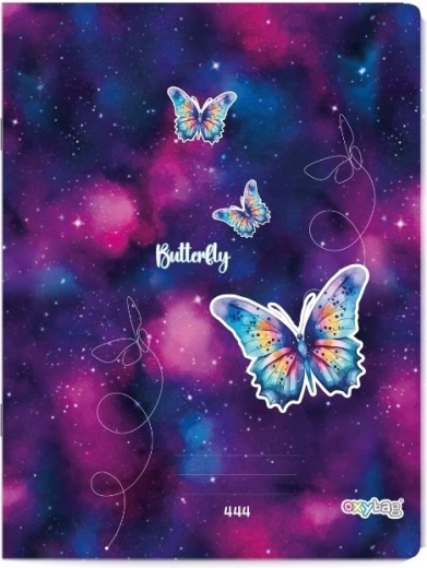 Zošit A4 linajkový 40 listov Motýľ