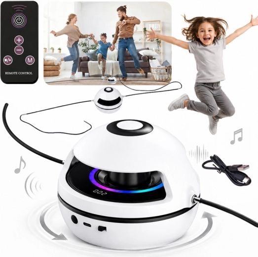 Elektrické interaktívne švihadlo s hudbou, Bluetooth, diaľkovým ovládaním a počítadlom