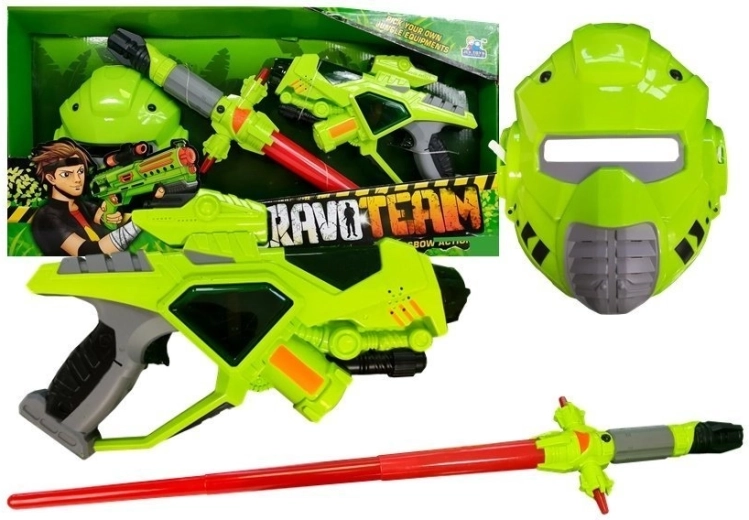 Vesmírna zbraň Meč Maska svetlozelená