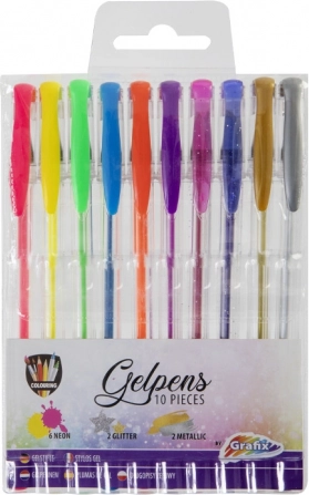 Sada gélových pier 10 ks GRAFIX
