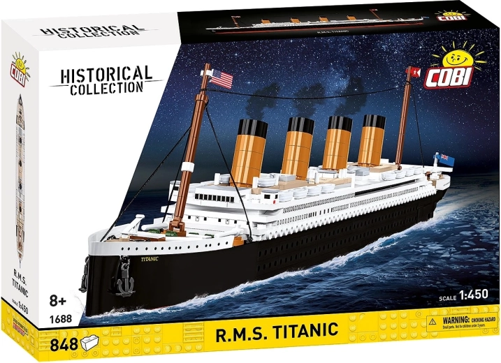 Stavebnica RMS TITANIC 1:450, 848 dielikov