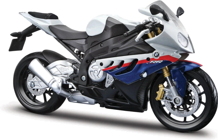 Maisto motocykel BMW S1000 RR na zostavenie 1:12