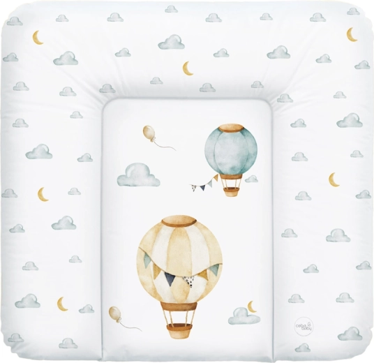 Ceba Baby mäkká prebaľovacia podložka Basic Balloons 75 × 72 cm