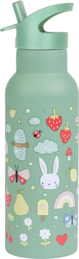 A Little Lovely Company nerezová fľaša na pitie 350 ml – Radosť