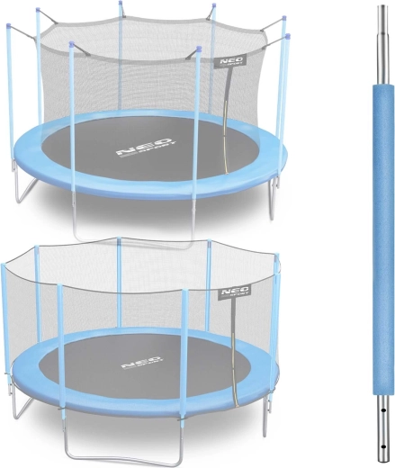 Neo-Sport spodný diel stĺpika k trampolíne 8–15 ft modrý (pre vonkajšiu aj vnútornú sieť)