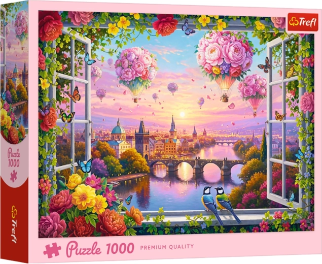 Puzzle 1000 dielikov – Závan lásky – Trefl