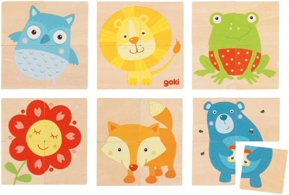 Goki drevené karemo zvieratká