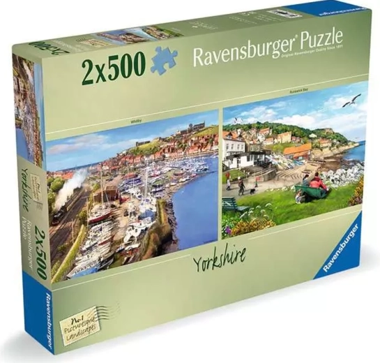 Ravensburger puzzle malebné krajiny: Yorkshire 2x500 dielikov