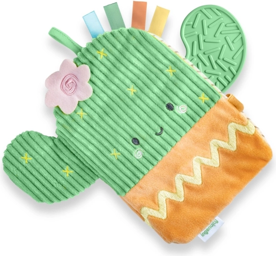 Ingenuity plyšová knižka s hryzátkom Calm Springs, 0m+