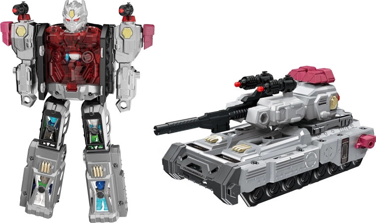 Autorobot tank s mini robotmi a efektmi 48 cm
