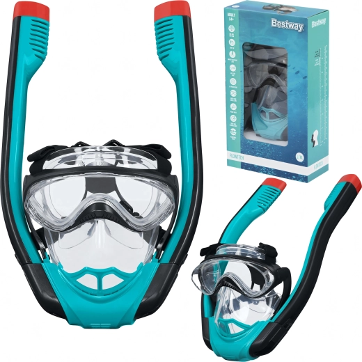 Celotvárová šnorchlovacia maska Bestway L/XL