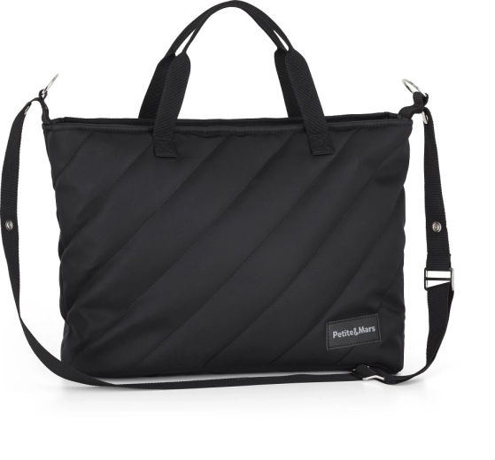 Petite&Mars prebaľovacia taška Mia Absolute Black