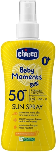 Chicco detský opaľovací sprej SPF 50+, 150 ml