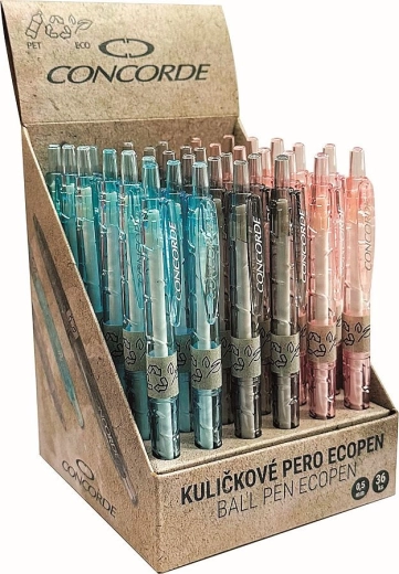 Guľôčkové pero CONCORDE EcoPen 0,5 mm, displej