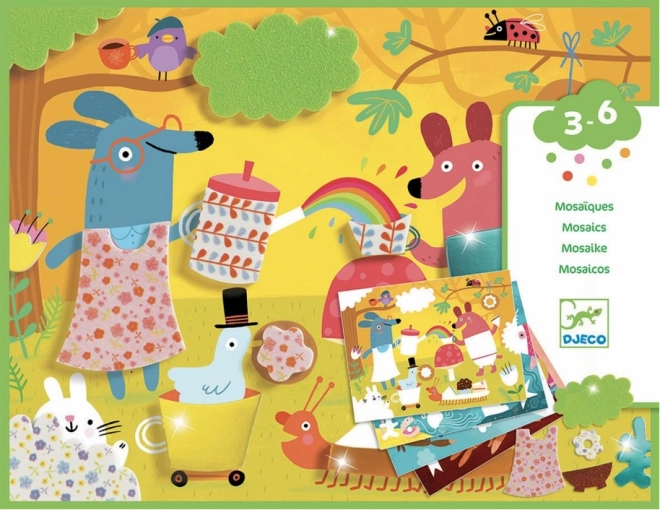Mozaika Piknik so zvieratkami od Djeco