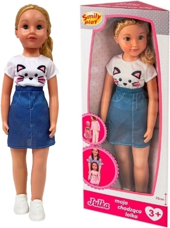 Chodiaca bábika SmilyPlay Julka 70 cm
