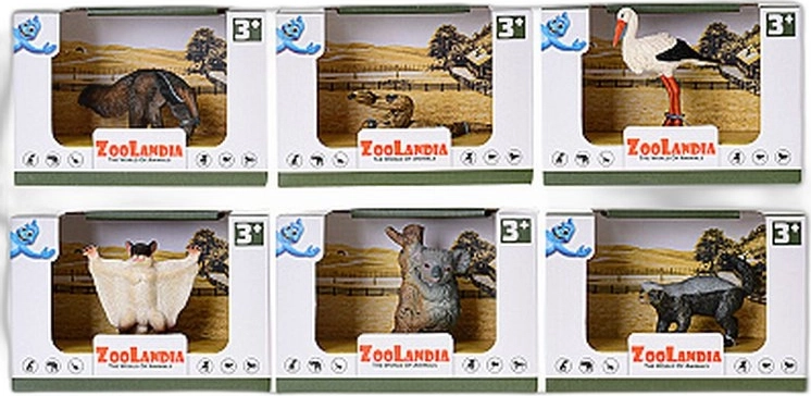 Zoolandia safari zvieratko figúrka (6 druhov) - 1 kus