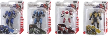 Kovový robot zviera transformovateľný