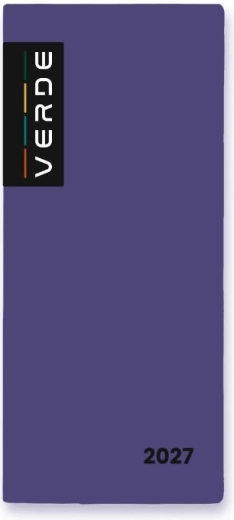 Mesačný diár v PVC obale Violet 2027