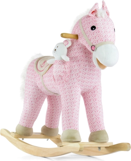 Milly Mally hojdací koník Pony ružový