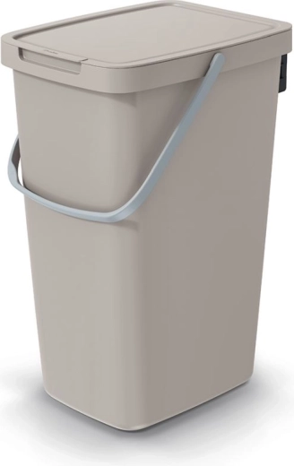 Odpadkový kôš 20 l svetlohnedý SYSTEMA Q COLLECT