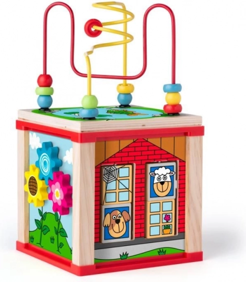 Aktivity kocka malý domček