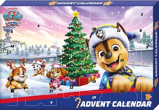 Adventný kalendár PAW PATROL pre chlapcov