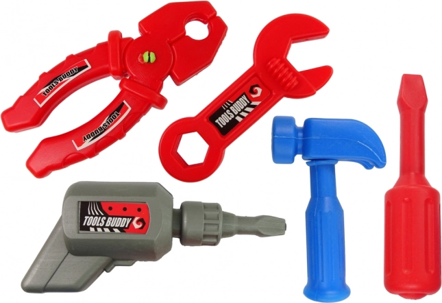 Veľká detská dielňa so stolom a príslušenstvom