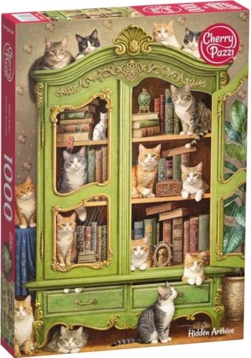 Puzzle Cherry Pazzi Tajný archív 1000 dielikov