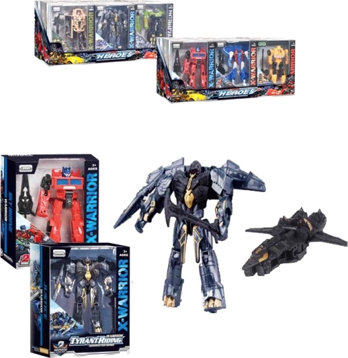 Transrobot X Warrior s príslušenstvom