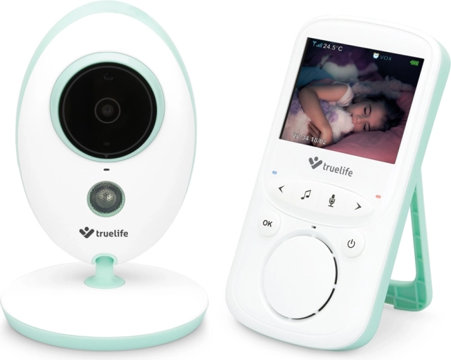 Video pestúnka TRUELIFE NannyCam V24 Pro s 2,4" LCD a nočným videním