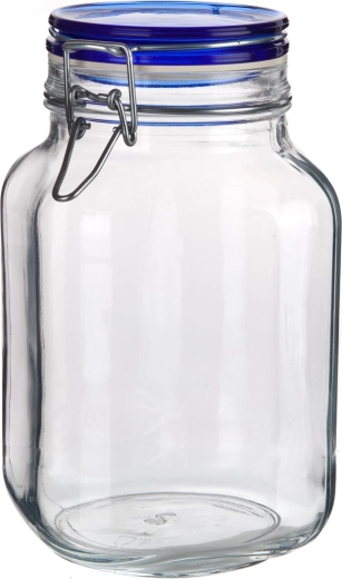 Hermetická sklenená dóza 2000 ml FIDO Blue s pákovým uzáverom