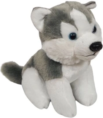 Ziki plyšový pes husky 14 cm