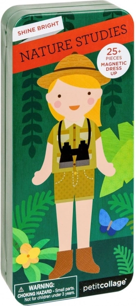 Magnetická puzzle sada Vedkyňa od Petit Collage