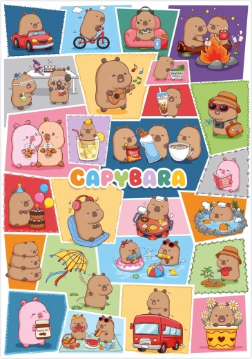 Educa puzzle CapyFun 300 dielikov