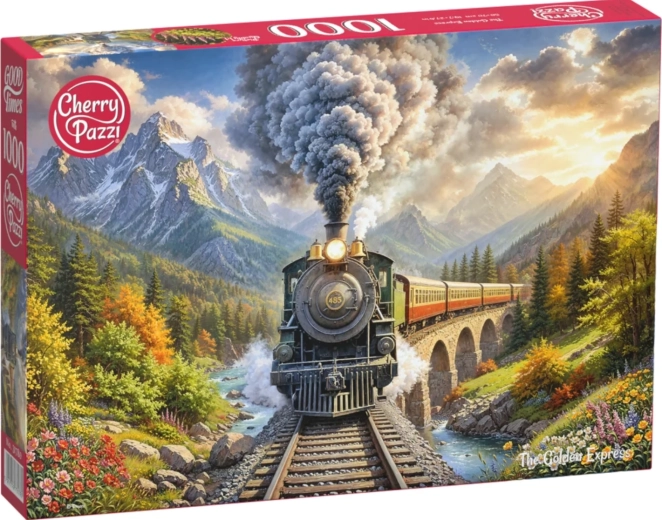 Cherry Pazzi puzzle Zlatý expres 1000 dielikov