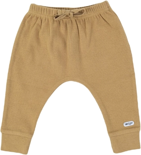 Lodger detské tepláky jogger nomad rib honey veľ. 68