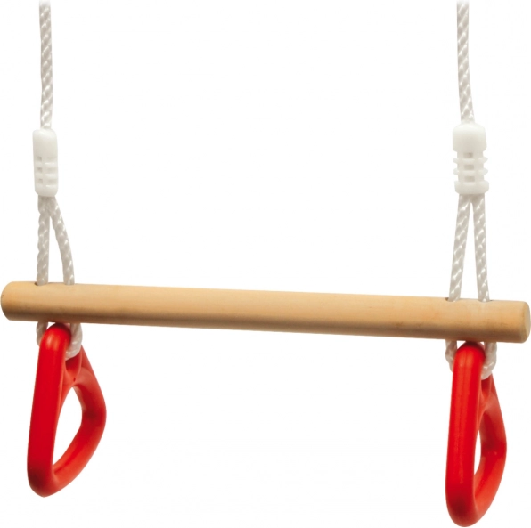 Hojdačka a hrazda s gymnastickými madlami small foot