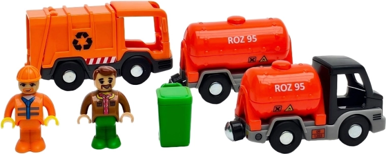 2Kids Toys sada komunálnych vozidiel s figúrkami