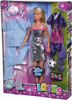 Bábika Steffi Love Steffi v rôznych oblečeniach