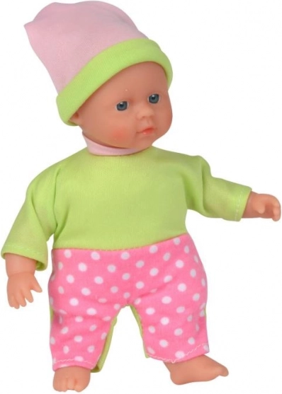 Bábika bábätko Sweet Laura 15 cm – Modrá