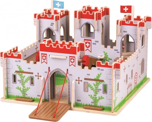 Drevený hrad kráľa George BIGJIGS TOYS