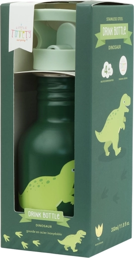 A Little Lovely Company nerezová fľaša na pitie dinosaurus 350 ml