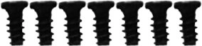 Skrutky pre Sparkle 2,6 × 6 mm, 10 ks
