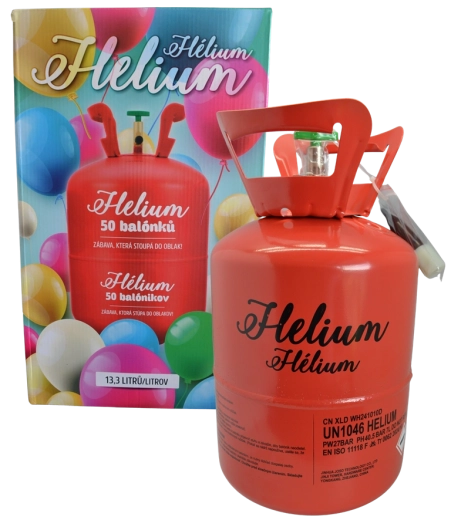 Hélium na 50 balónikov SPARKYS 13 l