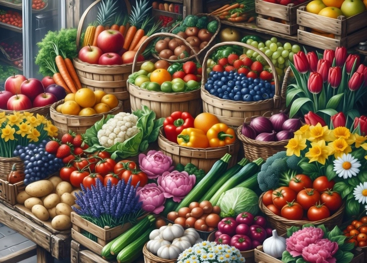 Alipson puzzle Záhradníkov stánok 500 dielikov