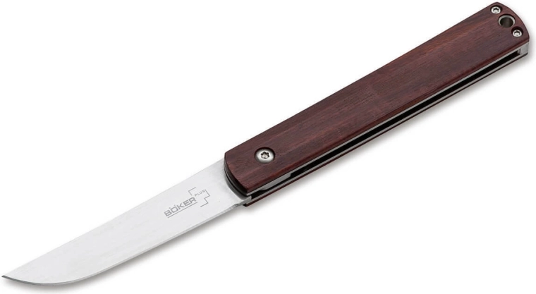 Böker Plus Wasabi Cocobolo zatvárací vreckový nôž 7,2 cm, drevo cocobolo