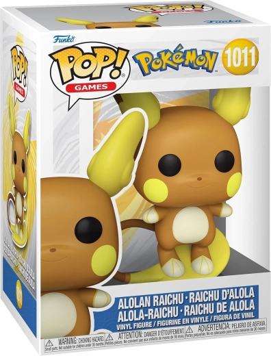 Funko Pop! Games Pokémon - Alolan raichu #1011 - 1 kus