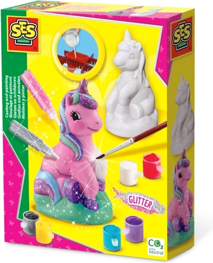 Súprava na odlievanie a maľovanie jednorožcov SES