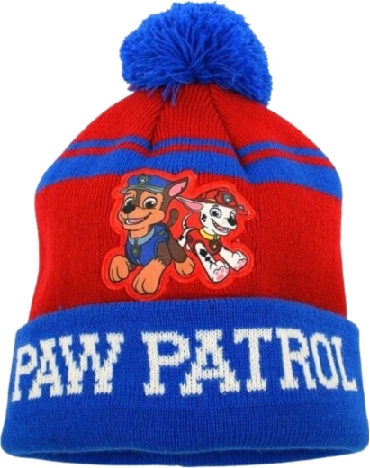 Detská čiapka typu kulich Tlapková patrola